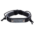 Leather Believe Bracelet